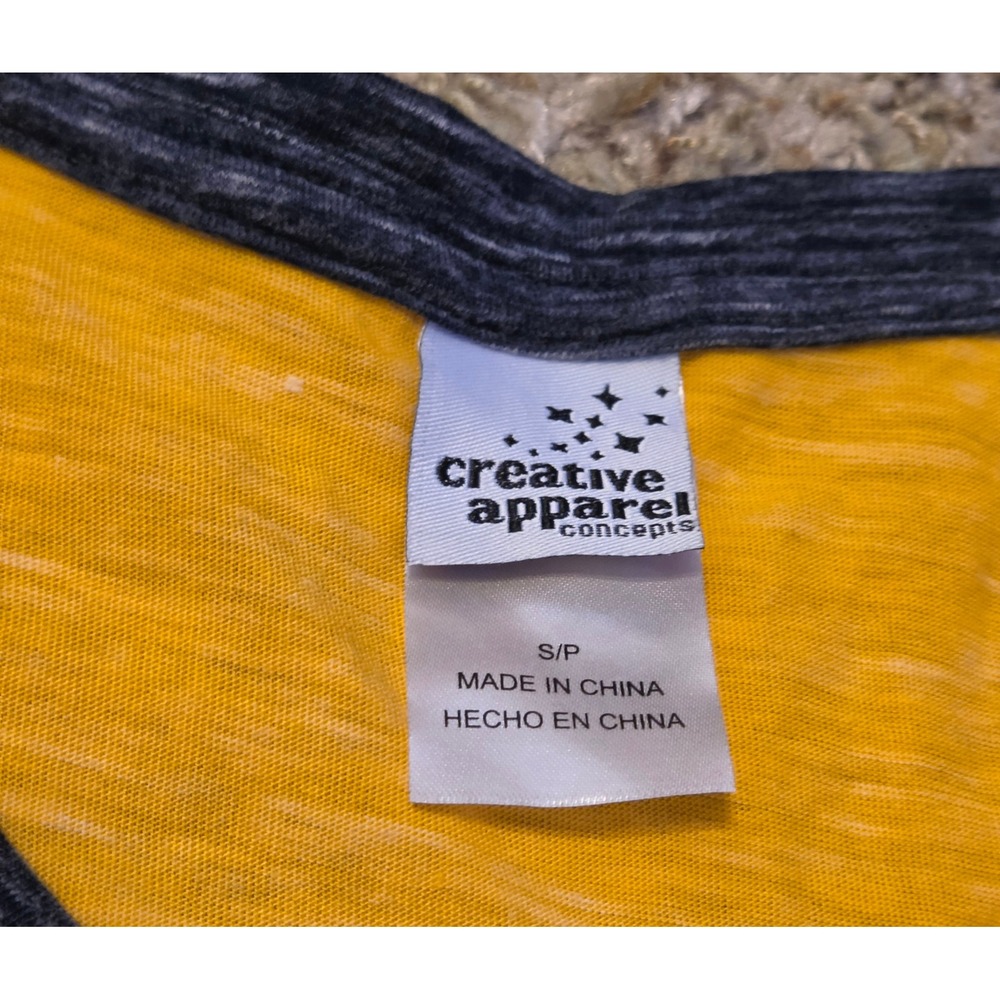 NWT Creative Apparel Long Sleeve‎ West Virginia Mountaineers T-Shirt Women's S - Picture 4 of 9